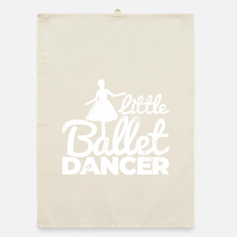 Petite danseuse de ballet Torchon bio