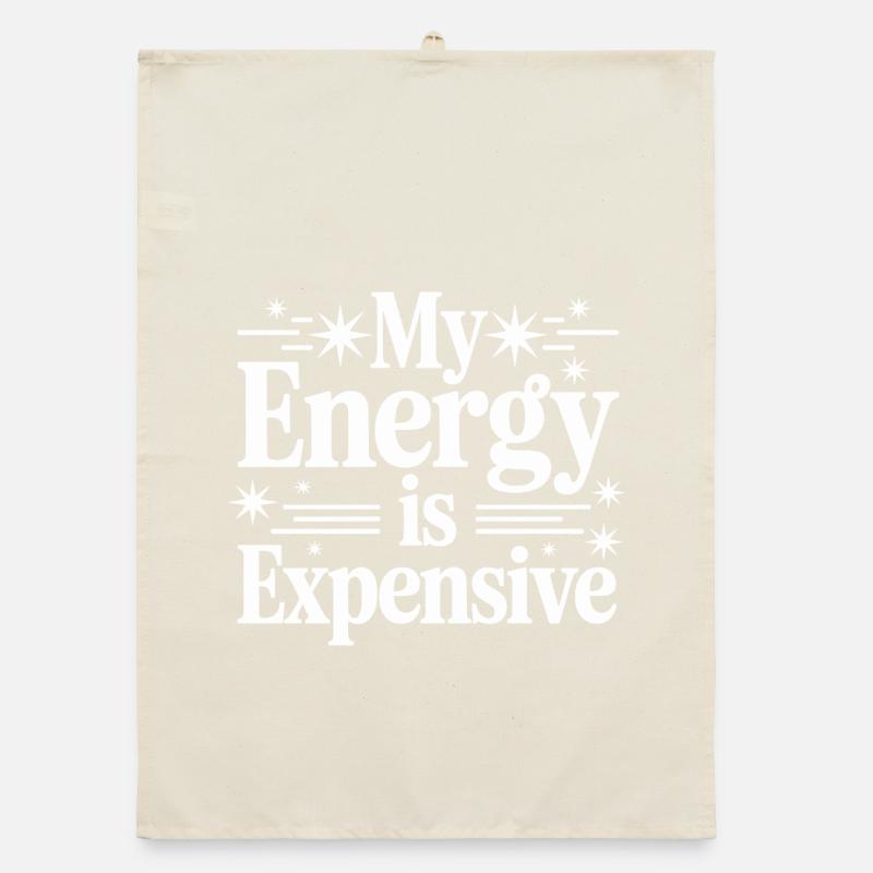 Mon énergie est chère Torchon bio