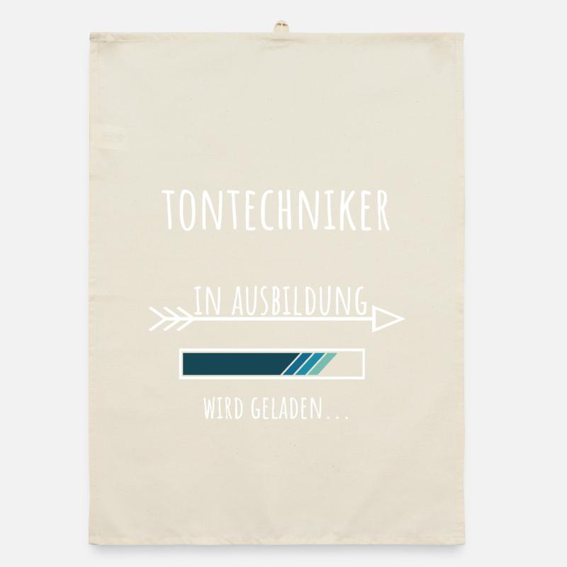 Audio Engineering Studies Profession Training Sound Technician Organic dish towel