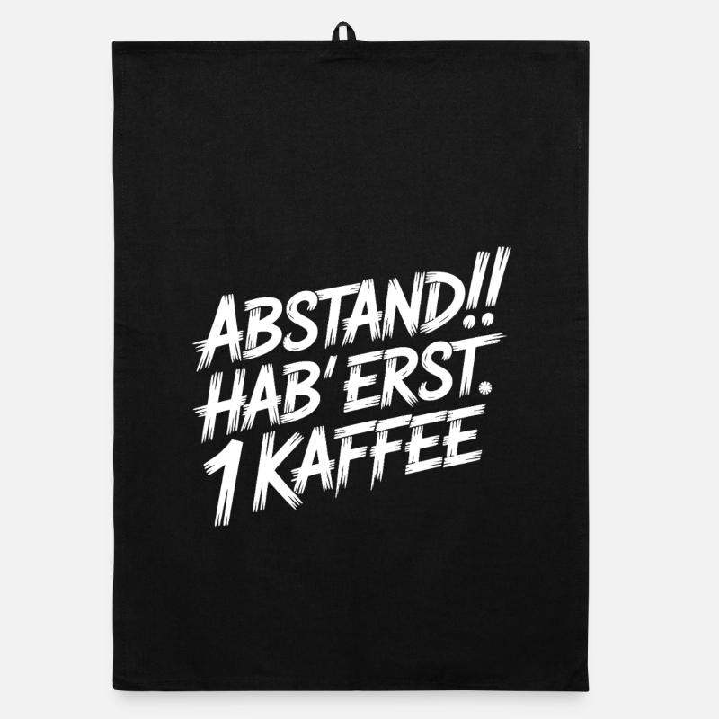 DISTANCE! I've only had a coffee Organic dish towel