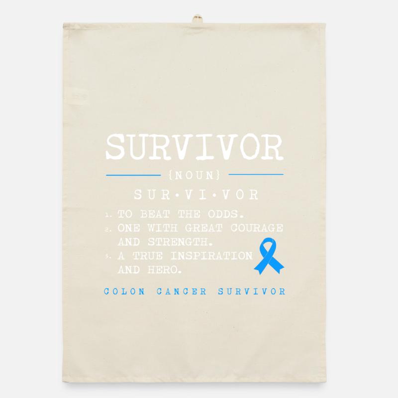 Darm Krebs Dickdarm Organic Geschirrtuch