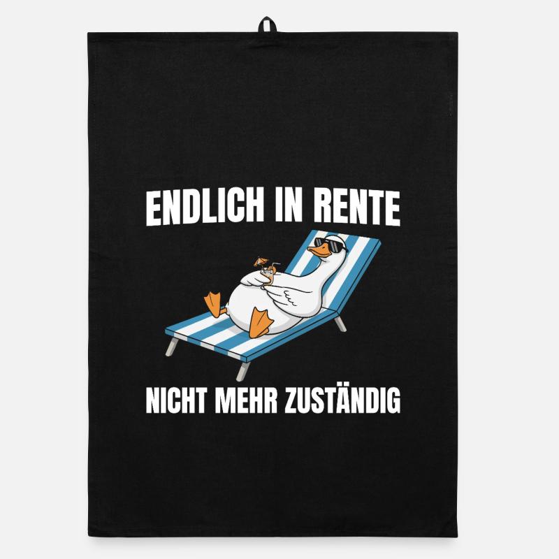 Pension Goose - Retraite non responsable Torchon bio