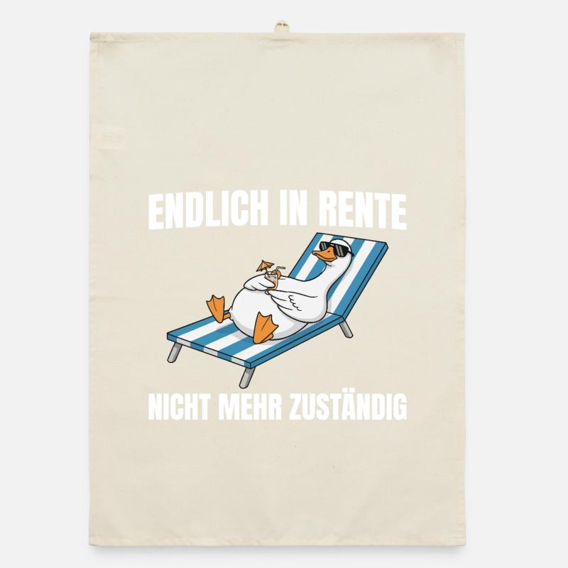 Pension Goose - Retraite non responsable Torchon bio