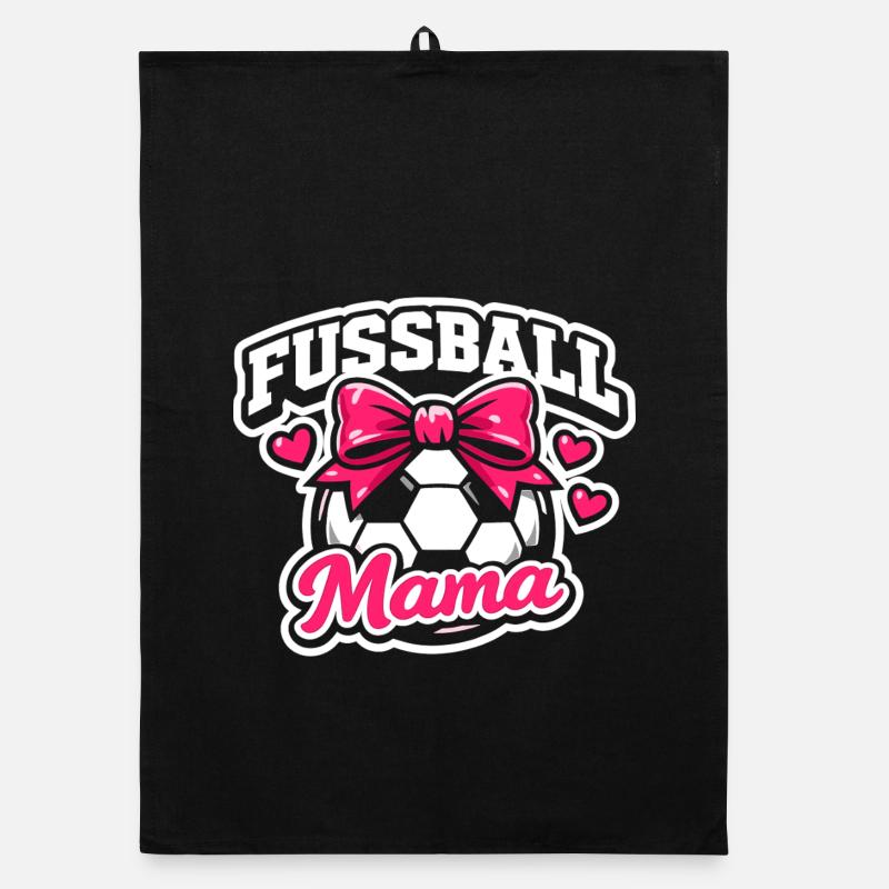 Fußball Mama Stolze Mutter Geschenk Organic Geschirrtuch