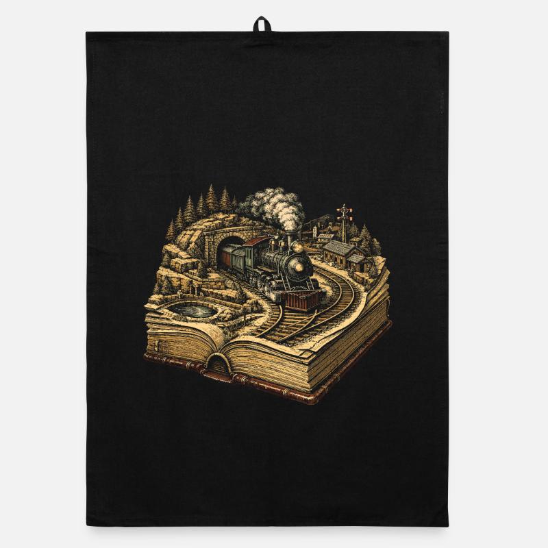 Chemin de fer miniature Torchon bio