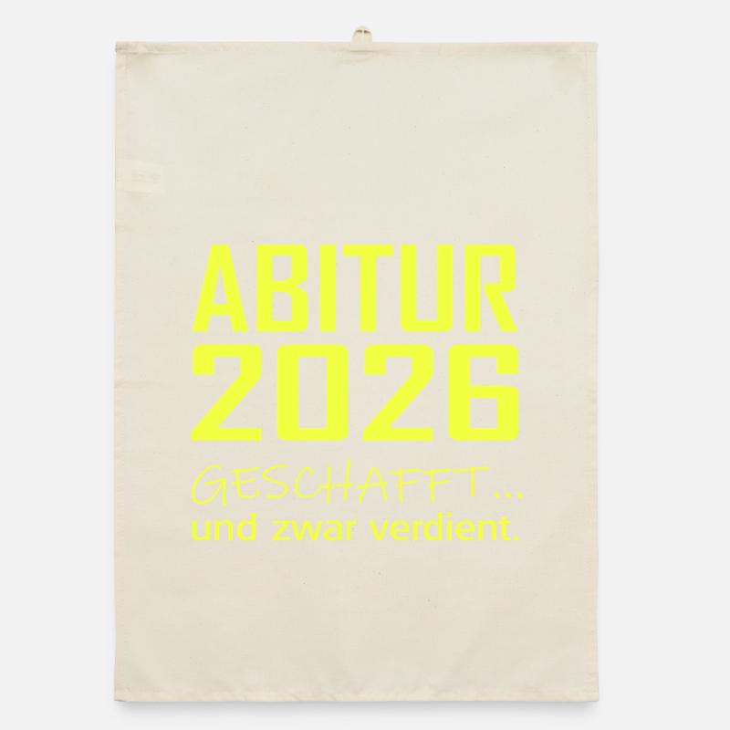 Abitur 2026 réalisé Torchon bio