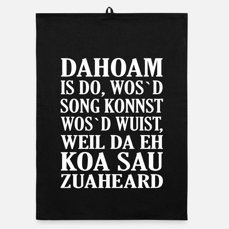 Dahoam is do... Organic Geschirrtuch