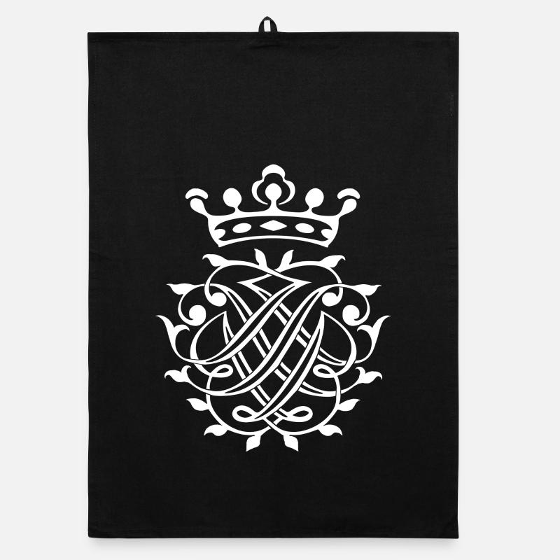 Bach Siegel / Monogramm / Wappen / Insignien Organic Geschirrtuch