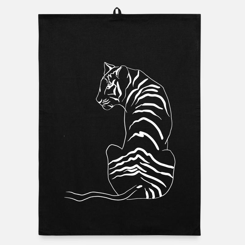Tiger Organic dish towel