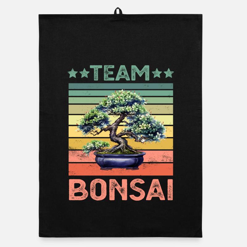 Bonsai Baum Organic Geschirrtuch