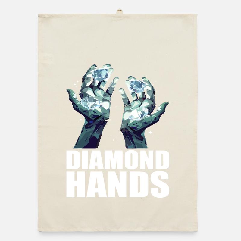 Diamond Hands Trading Organic dish towel