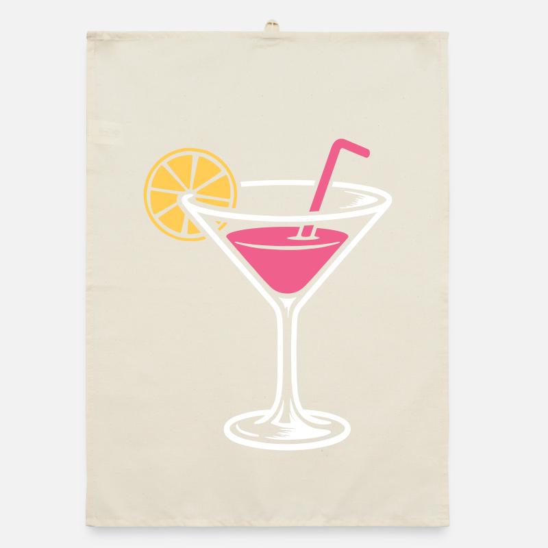 Cocktail Alcool Boisson mélangée Long drinks Torchon bio