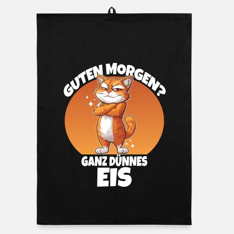 guten morgen? ganz dünnes eis Organic dish towel