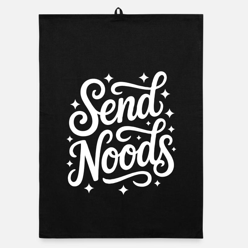 Send Noods Ramen Organic Geschirrtuch