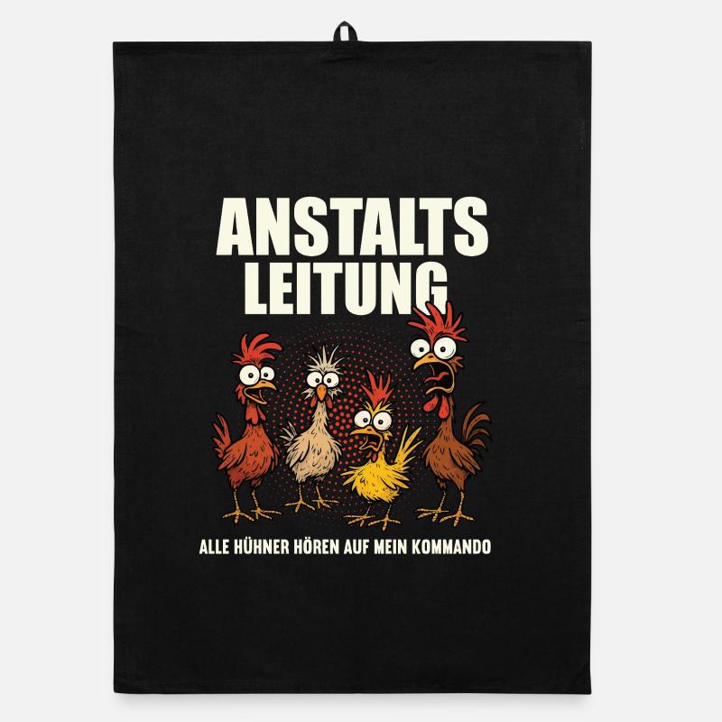 Prison Management Chickens Chicken Chicken Lover Rooster Organic dish towel