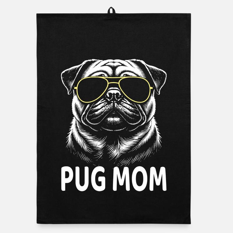 Mops Mom Organic Geschirrtuch