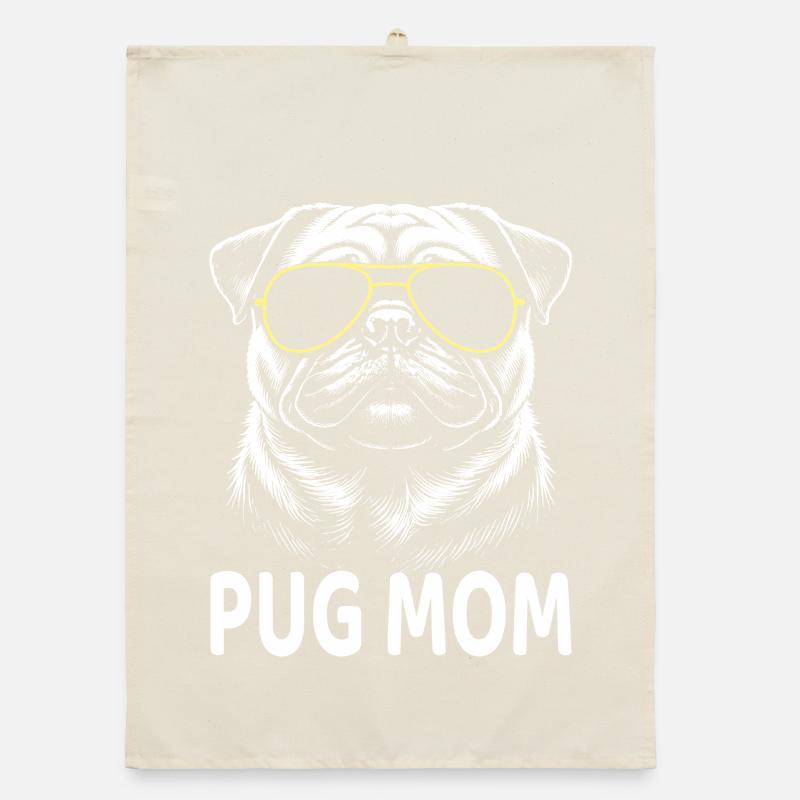 Mops Mom Organic Geschirrtuch
