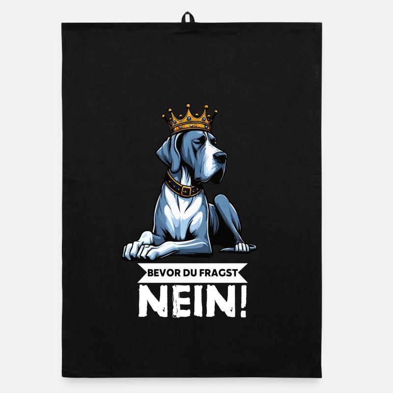 Before you ask Great Dane Great Dane owner Organic dish towel