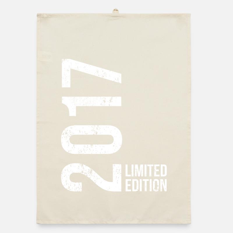 2017 Junge Mädchen 9. Geburtstag Limited Edition 9 Organic Geschirrtuch