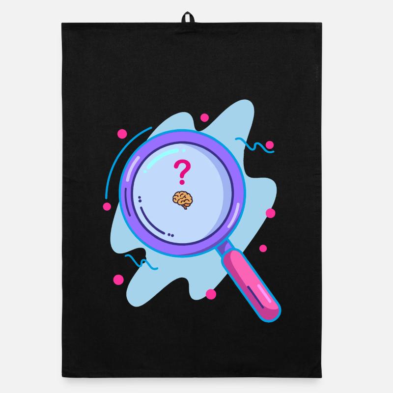 Searching for the brain with a magnifying glass Organic dish towel