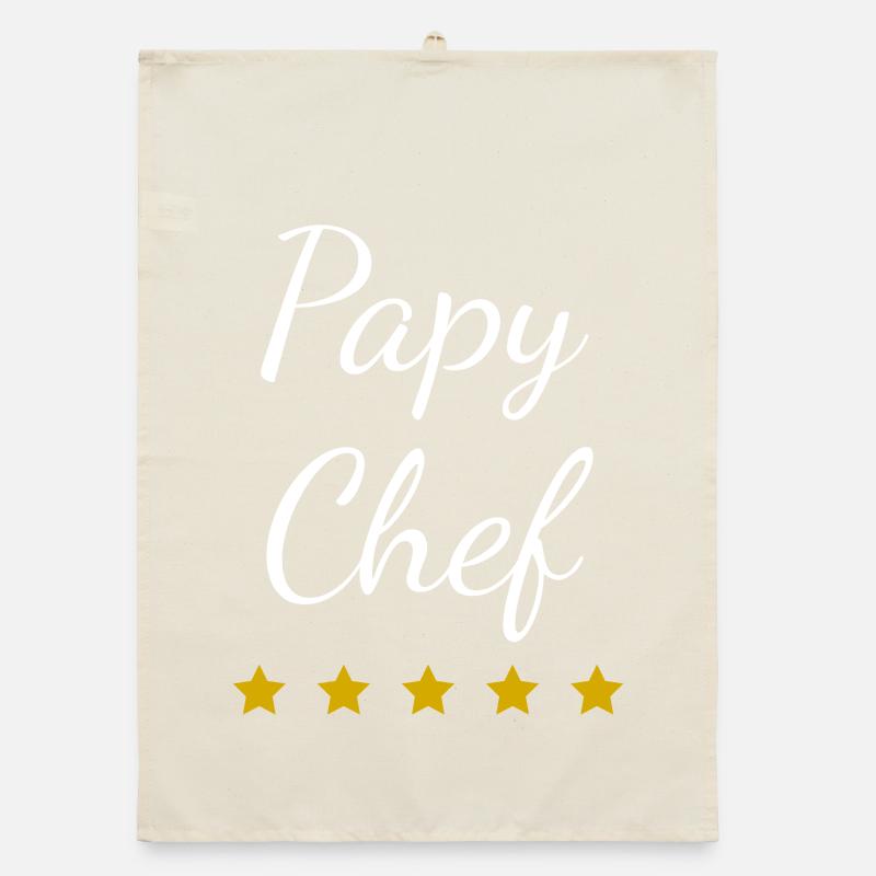 Opa Chef Stars Organic Geschirrtuch
