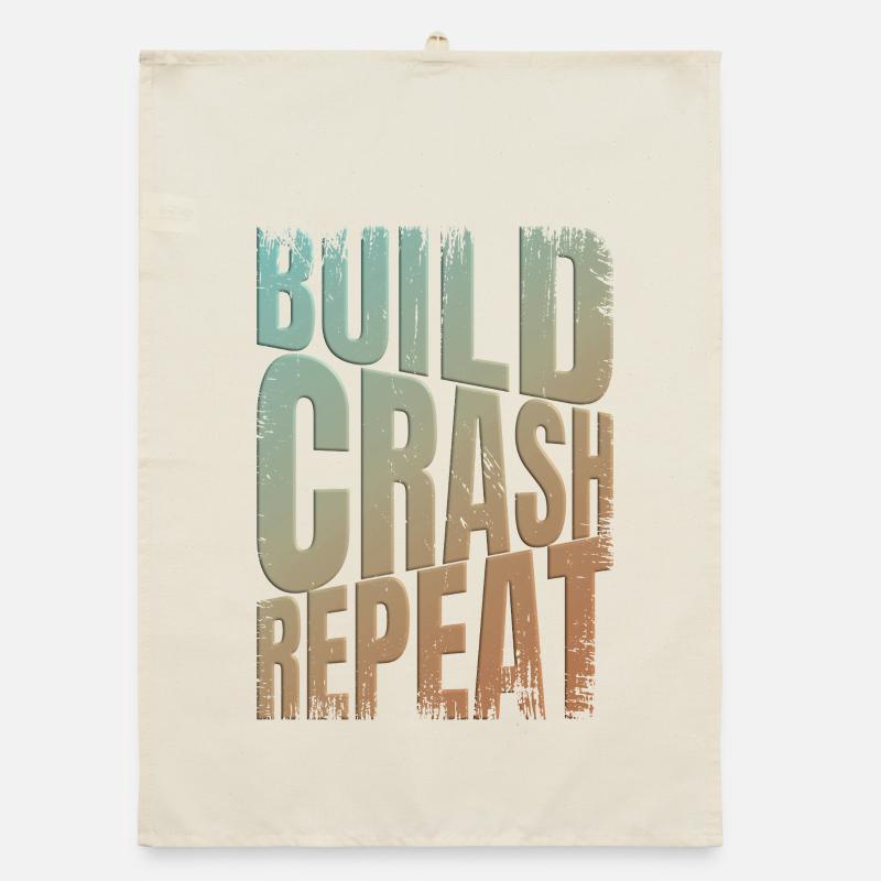 I've had enough, I'm going to fly, drone, drone pilot Organic dish towel