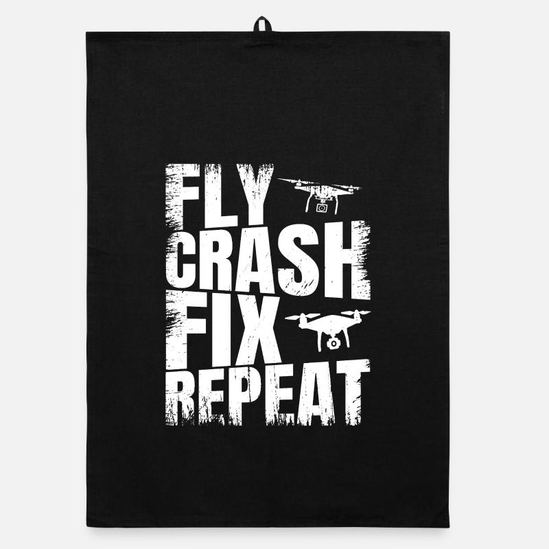 Accessoires de pilote de drone Drone Pilote de drone Cadeau Torchon bio