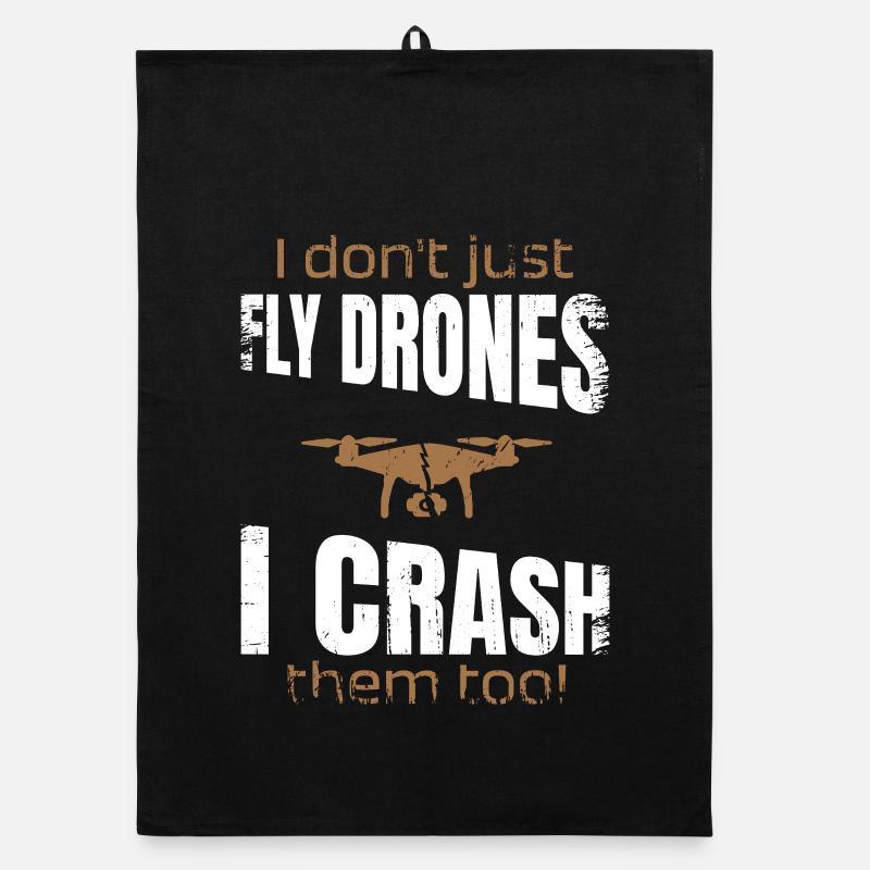 Pilote de drone volant drones Fpv Torchon bio
