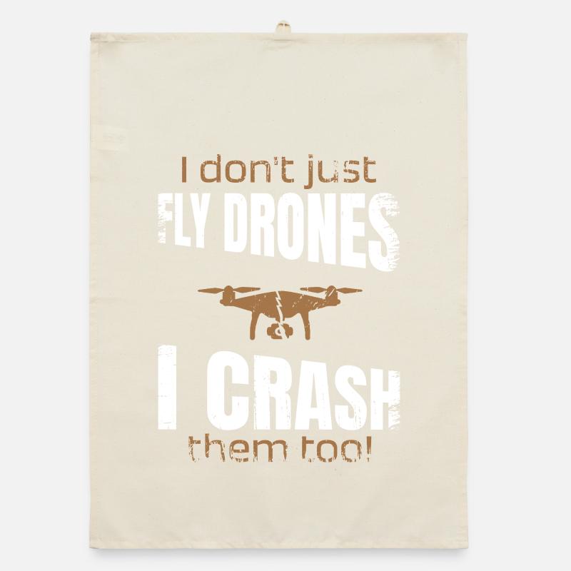 Drone Pilot Flying Drones Drone Fpv Organic dish towel
