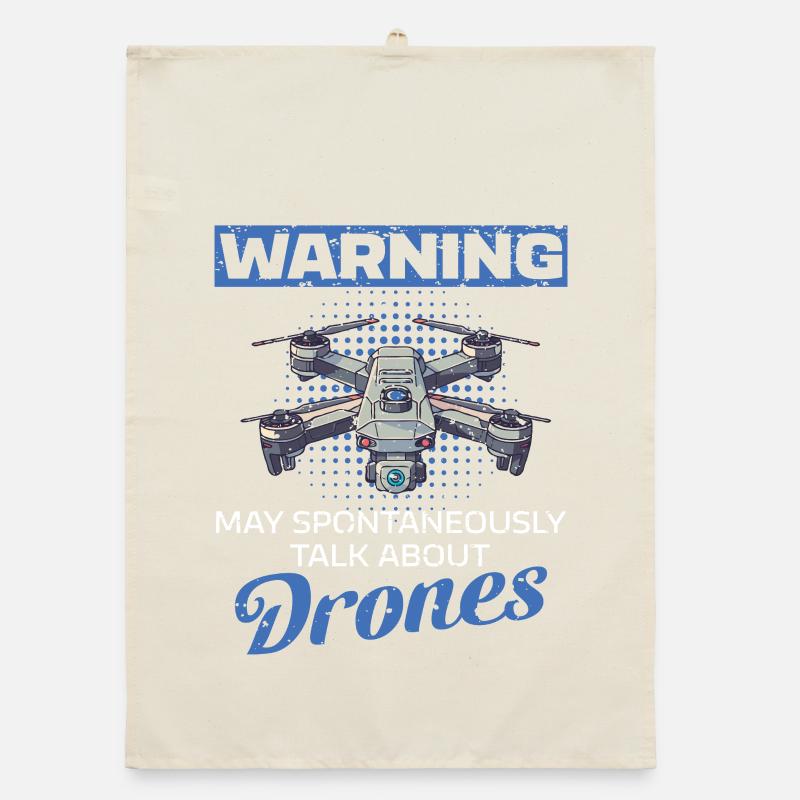 Drone Pilot Accessories Drone Pilot Drone Gift Organic dish towel