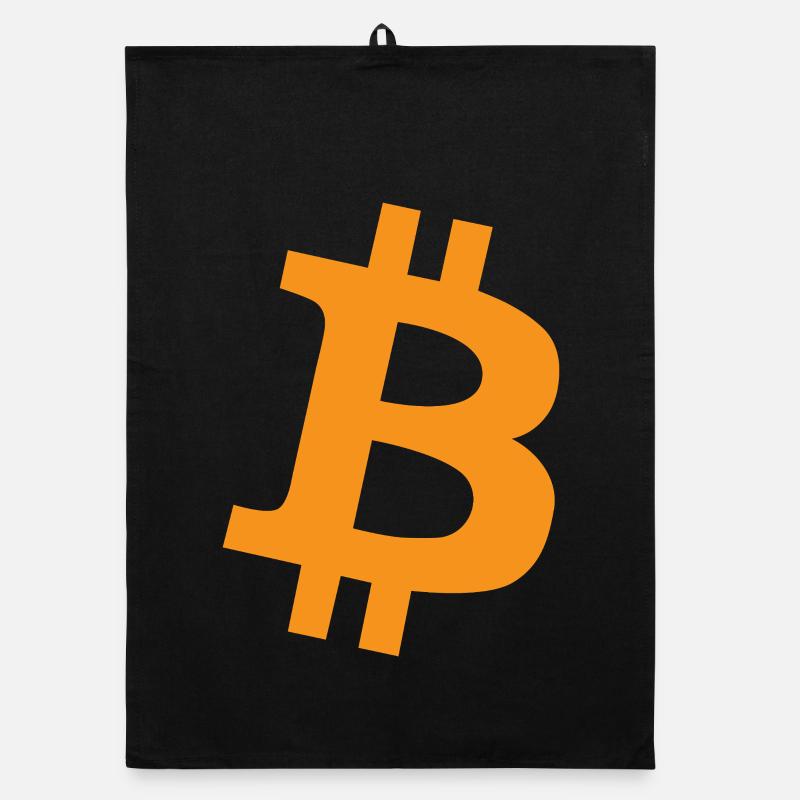 Pilule Orange - Bitcoin, idée cadeau Bitcoiner Torchon bio