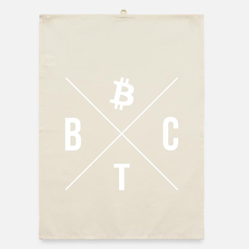 Bitcoin - 21 Million - Cryptocurrency Organic dish towel