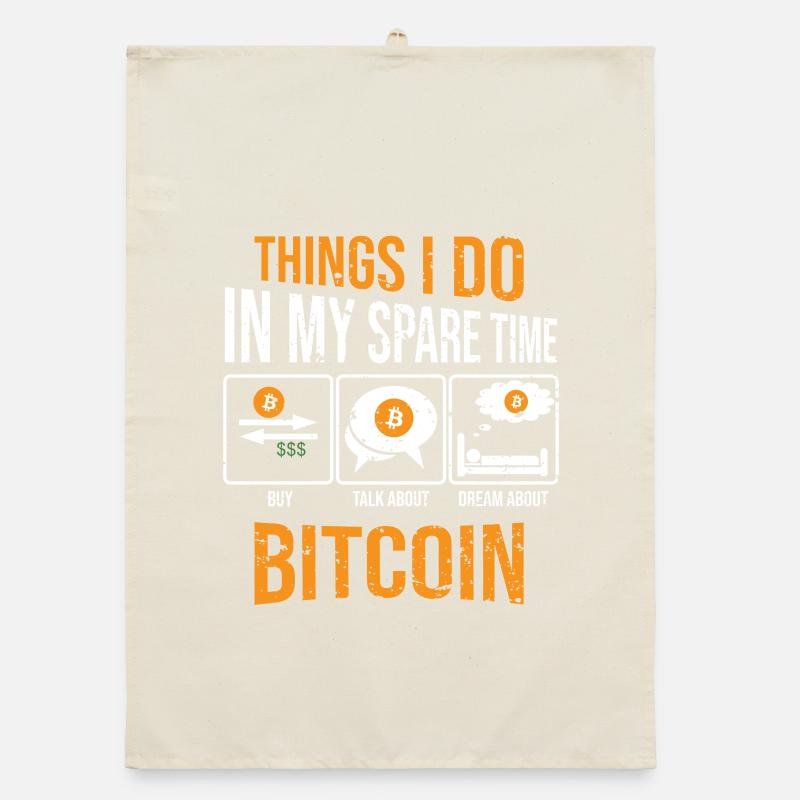 Choses que je fais pendant mon temps libre : Bitcoin Torchon bio