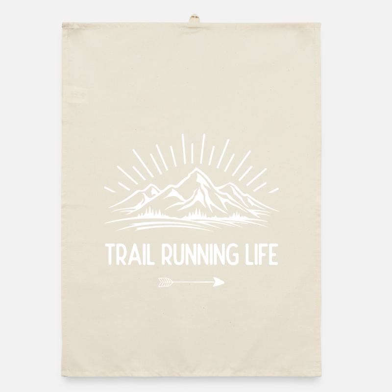 Trailrunning-Leben Organic Geschirrtuch