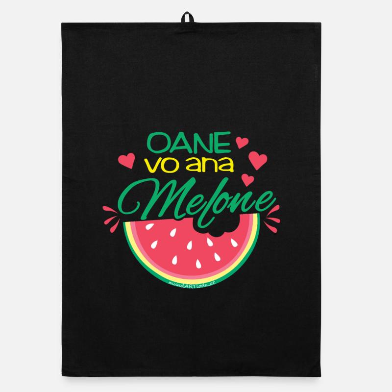oane vo ana Melone - eine von einer Melone Organic Geschirrtuch