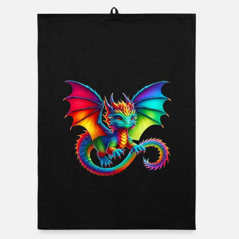 Drache Organic Geschirrtuch