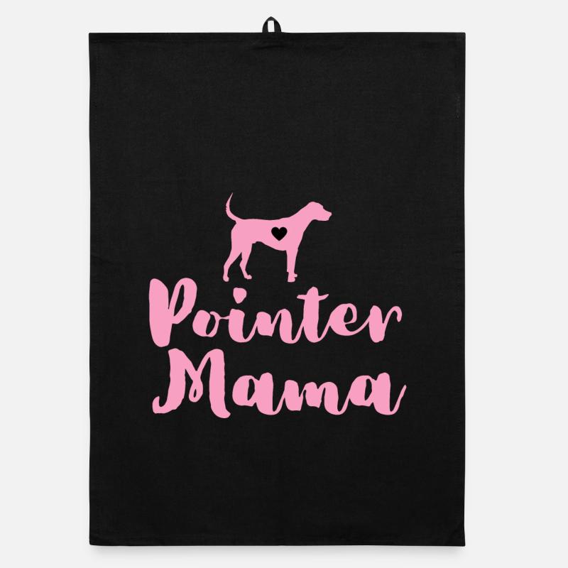 Deutsch Pointer Mama Pointer Mama Organic Geschirrtuch