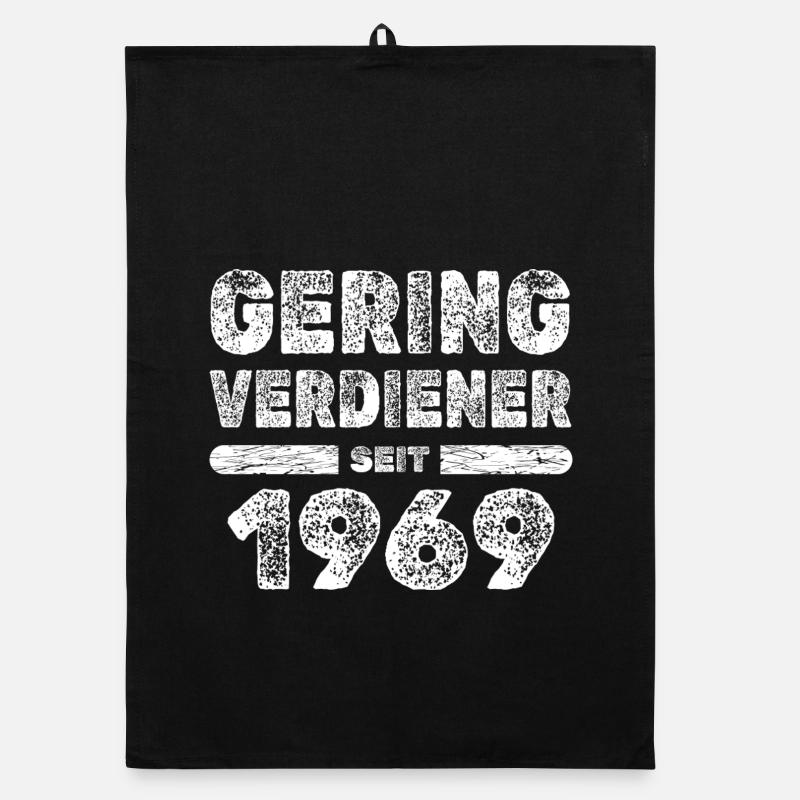Low-income earners 1969 Organic dish towel