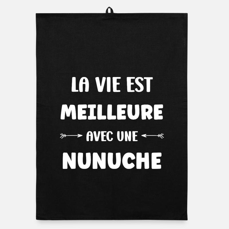 Life is better with a naughty Organic dish towel