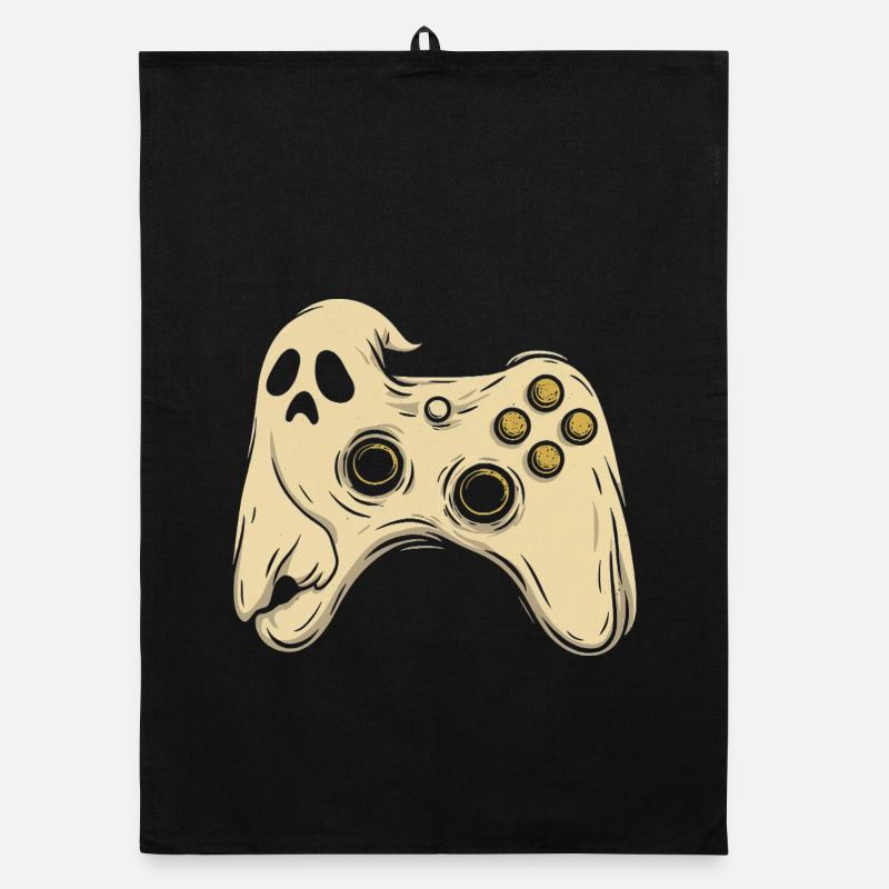 Ghost Pad Arcade Rétro Torchon bio