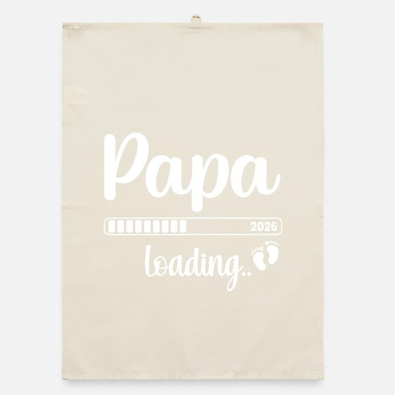 Dad 2026 Loading Father's Day Gift Organic dish towel