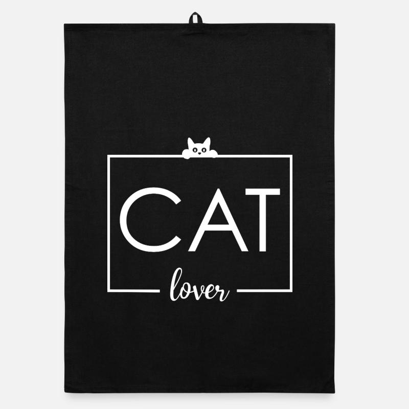 Cat-Lover Organic Geschirrtuch