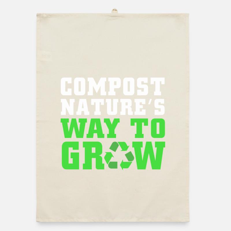 Cadeau de vers de compost Torchon bio