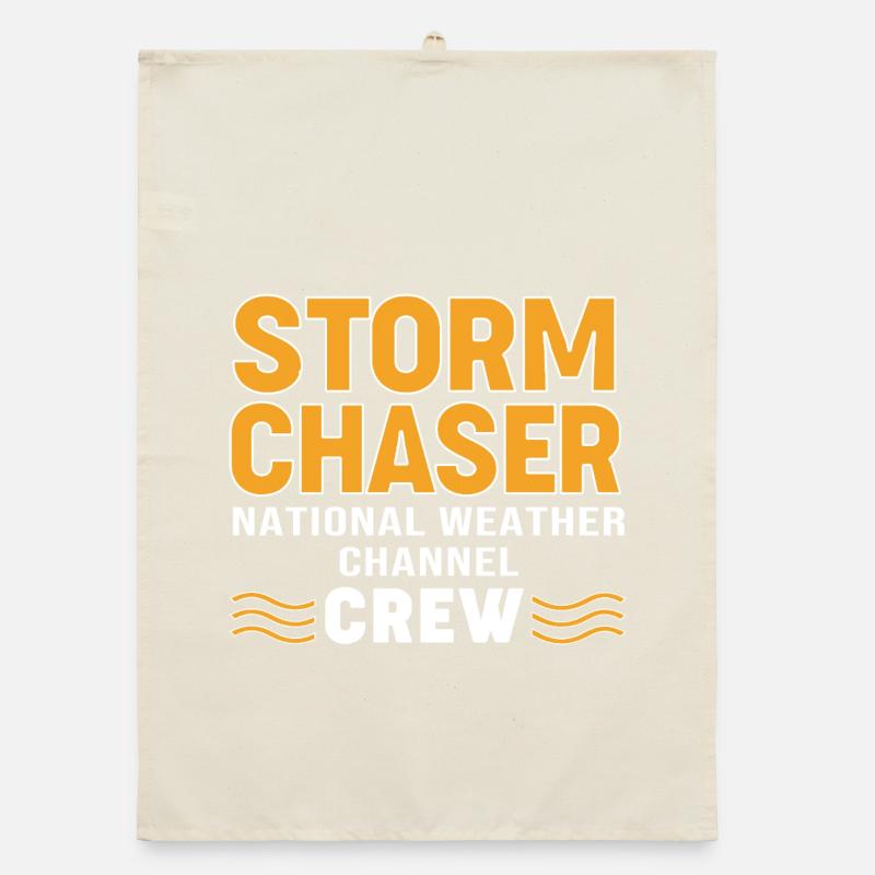 Tempête météorologue météorologue de tornade Torchon bio