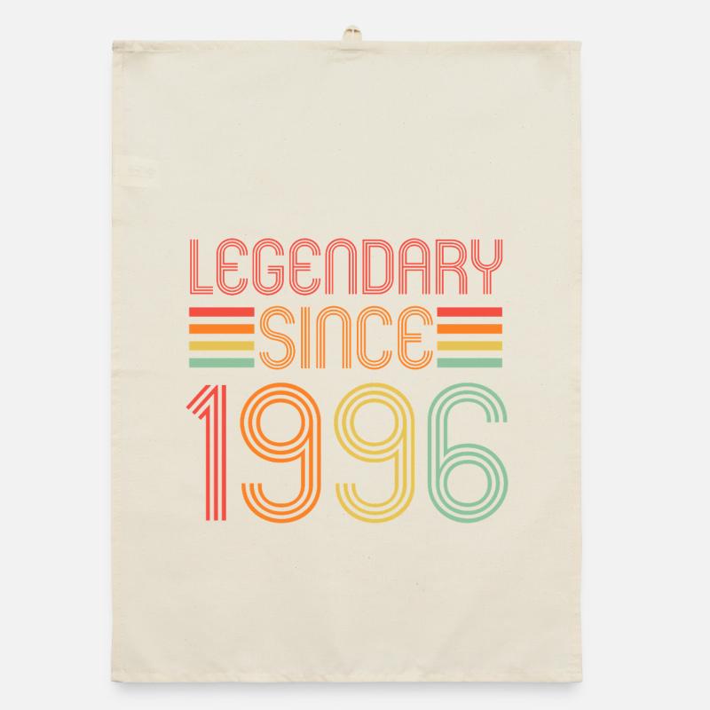 Legendary since 1996, Retro, Geburtstag Organic Geschirrtuch