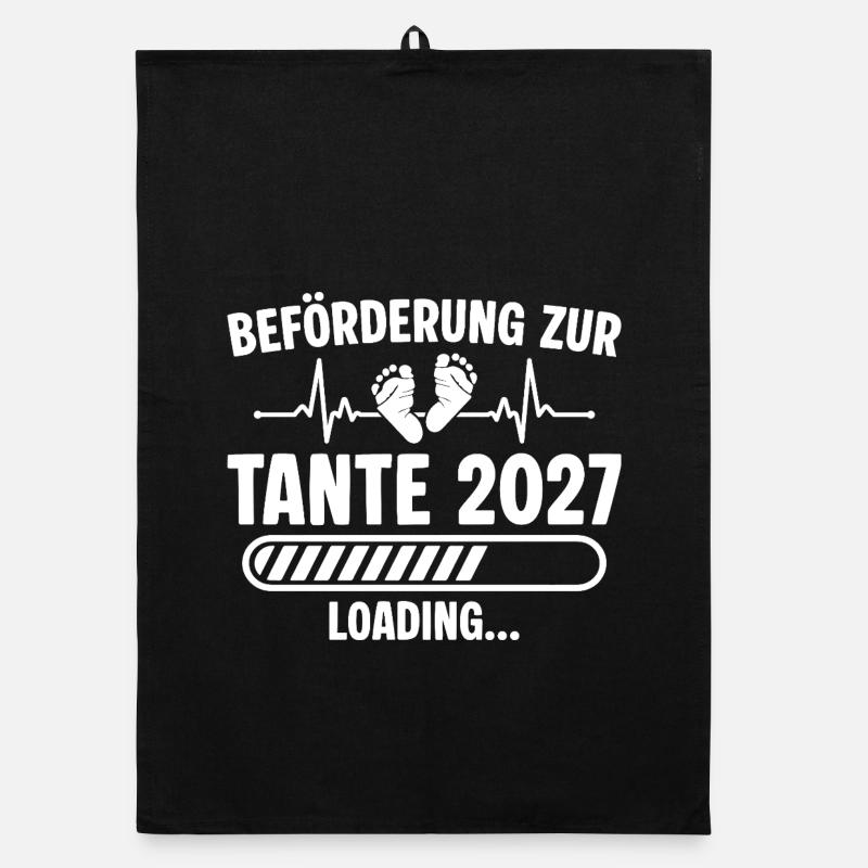Annonce de la tante enceinte enceinte 2027 Torchon bio