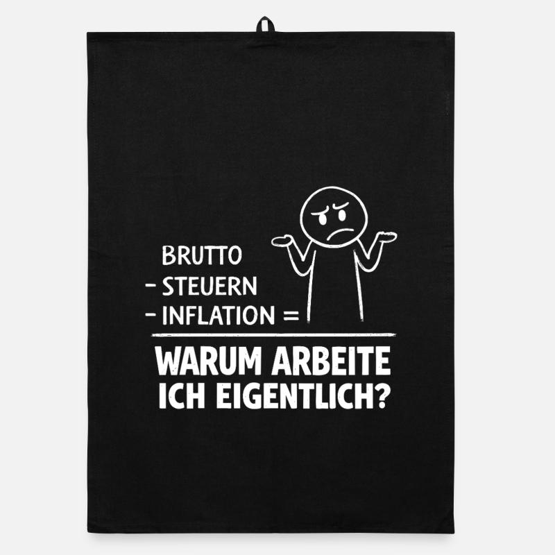 Why do I actually work? Organic dish towel