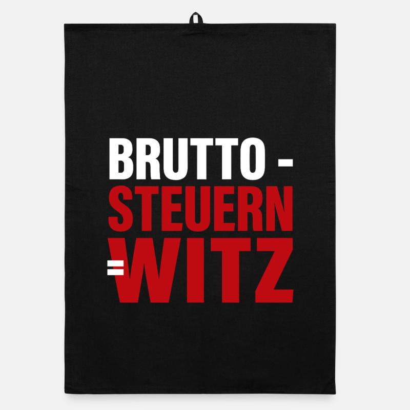 Impôts bruts = blague Torchon bio