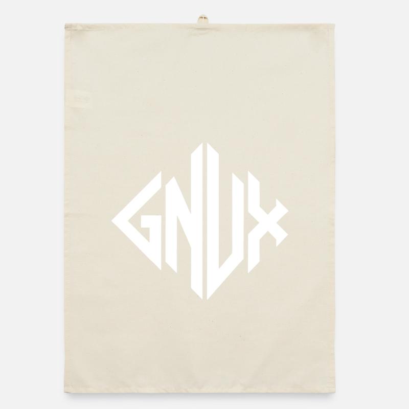 Gnux-Monogrammgeometrie Organic Geschirrtuch
