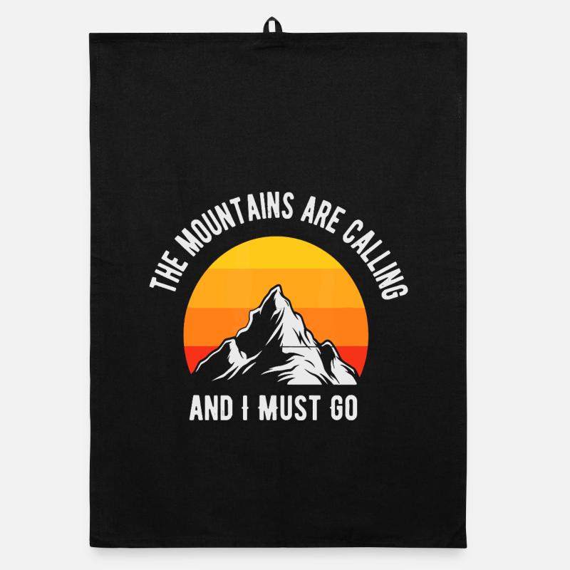 Les montagnes appellent Sunset Peak Torchon bio